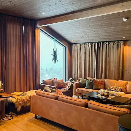 Traditional With View At Slettefjell Tatil Evi